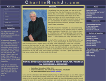Tablet Screenshot of charlierichjr.com
